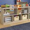 Flash Furniture Bright Beginnings Commercial Extra W 5 Section Modular Wooden Classroom Open Storage Unit, Natural MK-KE23957-GG - alternate 6